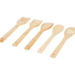 Bamboe Keukengerei-Set In Houder