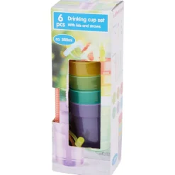 Drinkbekers Met Rietjes