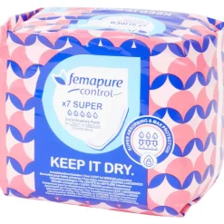 Femapure Control Incontinentieverband Super