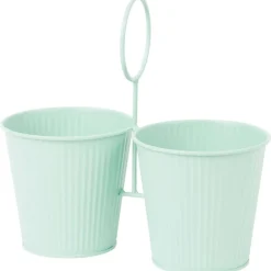 Home Accents Duo Bloempot In Houder