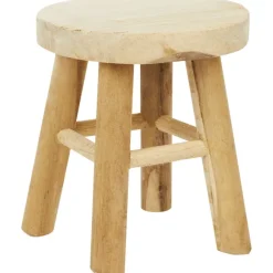 Teakhouten Krukje